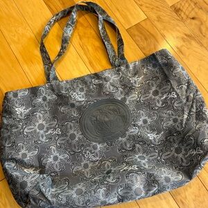 Sharif Gray Tote Carry All Shoulder Bag